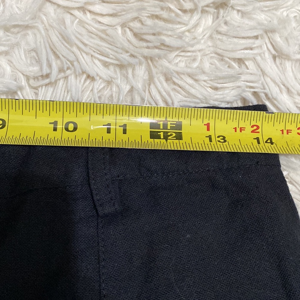 Motel Pants Flare Slit Gesta Trouser black Sz small 28 NWT - Picture 9 of 11